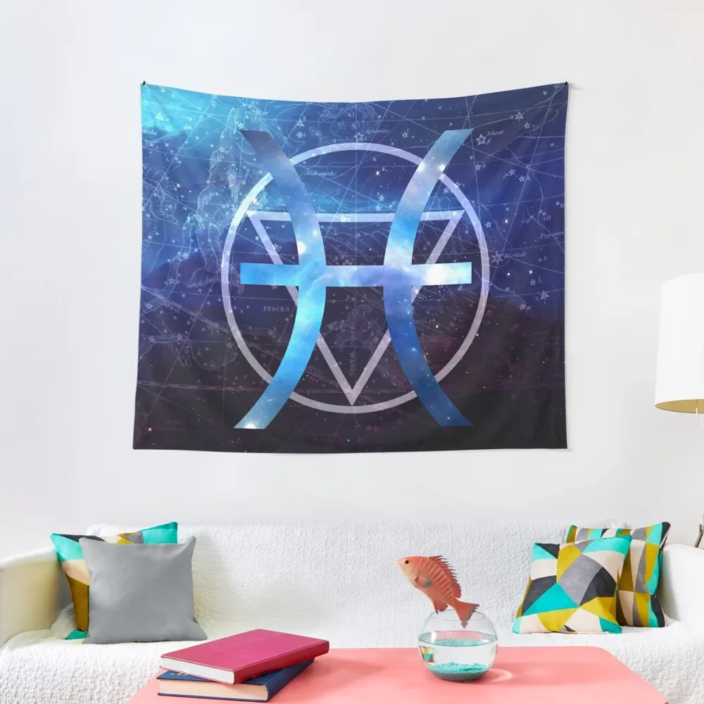 

Pisces Tapestry Wall Decor Decorations For Room Custom Tapestry