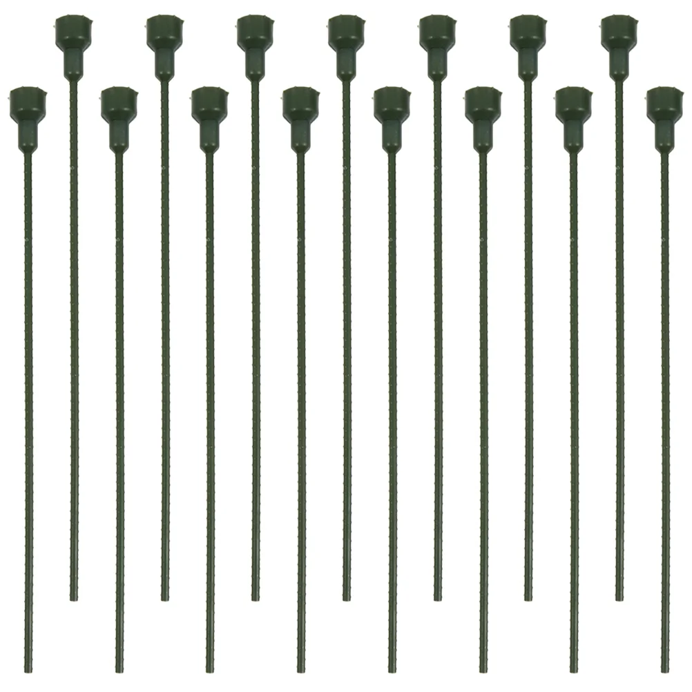 

15 Pcs Flower Extension Pole Extendable Vials for Floral Arrangements Indoor Plant Artificial Stems