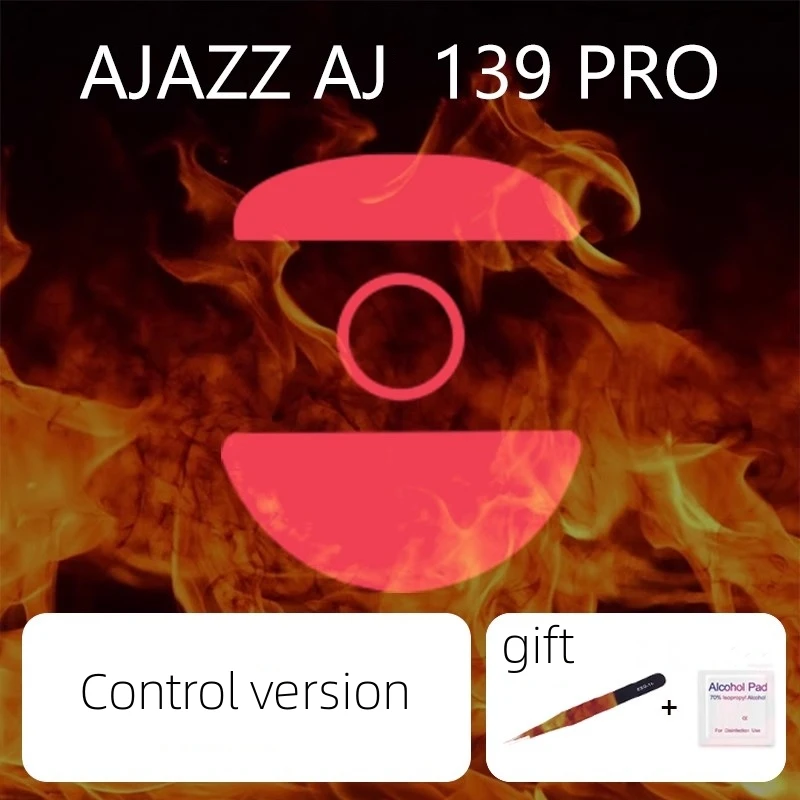 Patins Suaves de Ptfe para Ajazz Aj139 Pro Pés Velocidade Mouse Versão Ice Ratos Desliza Conjunto ou Conjuntos