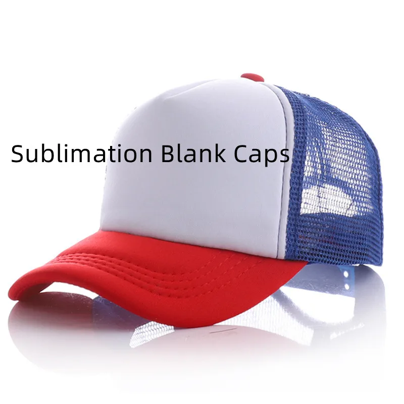 Sublimation Blank Caps Fashion Men Women Travel Team Baseball Hat