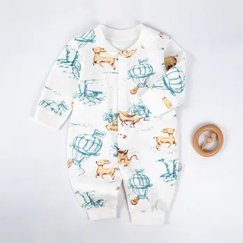 ملابس الفتيات 2025 ملابس الطفل المتسكعون الوليد رومبير الخريف بذلة للأطفال الرضع داخلية وقطعة واحدة الصبي 5