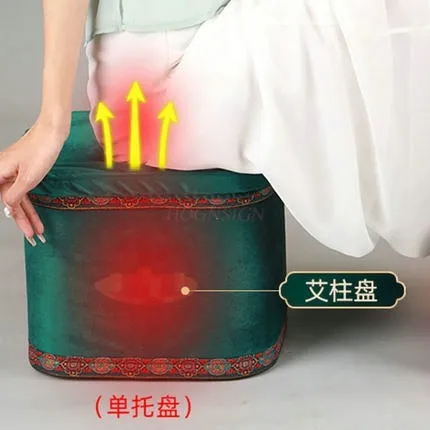 Sitting moxibustion stool moxibustion fumigation instrument appliance household box hip sitting