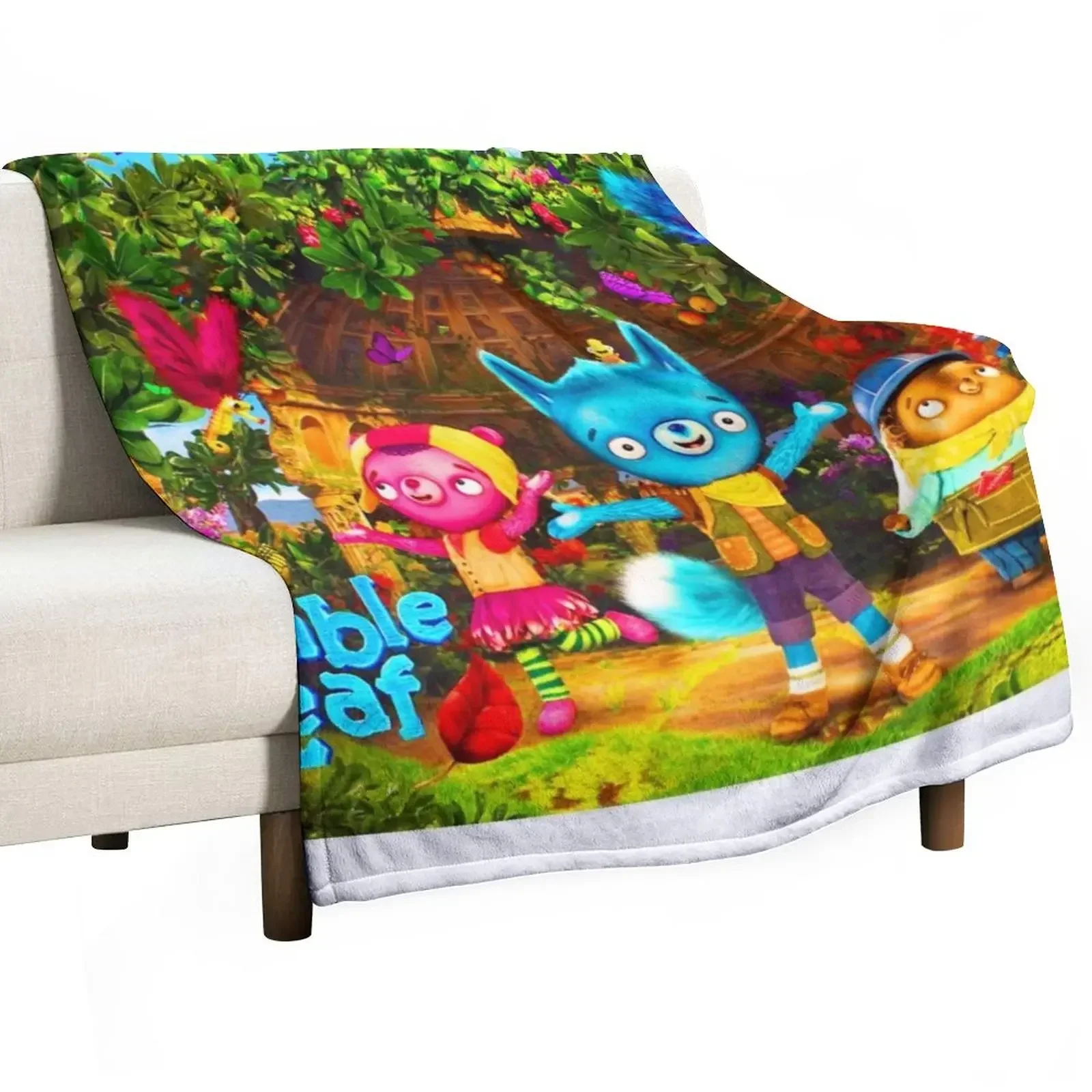 

Tumble Leaf characters tumble leaf season 5 stuffed animal birthday Throw Blanket sofa bed Blankets For Sofas Blankets