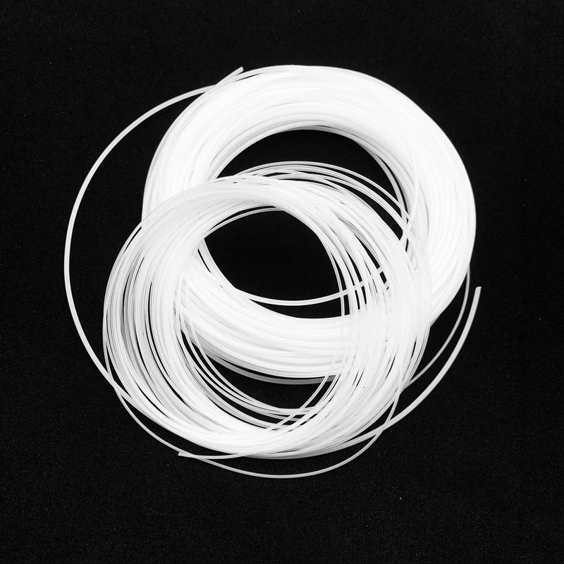 Plastic Tube 5M PTFE Tube ID 0.3-0.6-0.8-1-1.2.1.5-1.6-1.8-2-2.5-3-4-5 mm F46 Capillary Insulated Rigid Pipe Temperature Corrosion Resistance