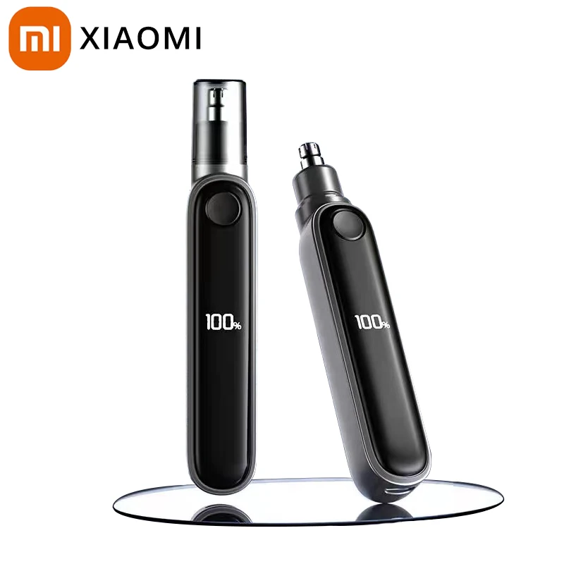 Xiaomi-mijia Aparador Elétrico de Nariz para Homens Barbear Portátil Carregamento Usb Automático Impermeável Mini Removedor de Cabelo