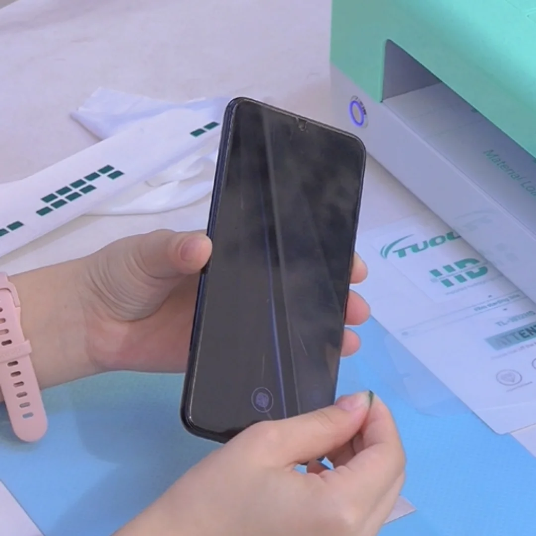 TUOLI HD 수입 하이드로겔 TPU 필름, 선샤인 데비아 락 스페이스 제로 주식 스크린 커터 기계용 방폭, TL1812HS, 50 개