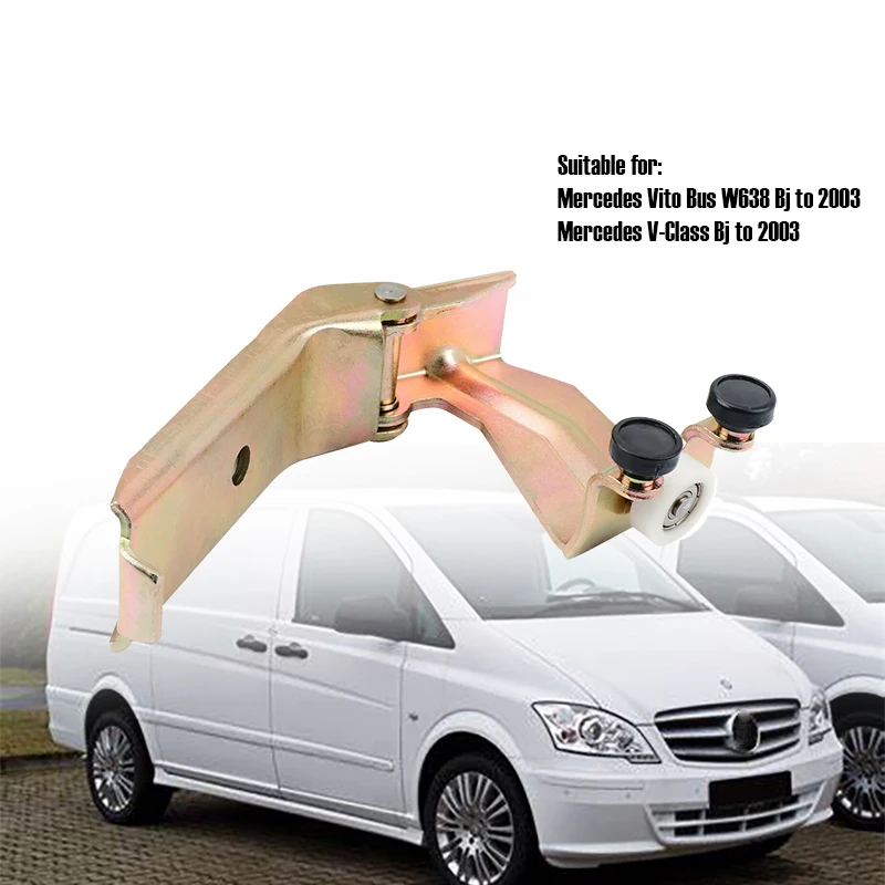 

1X роликовая Направляющая, ролик для раздвижной двери для автобуса MERCEDES VITO W638, правый центр 6387600847 A6387600847