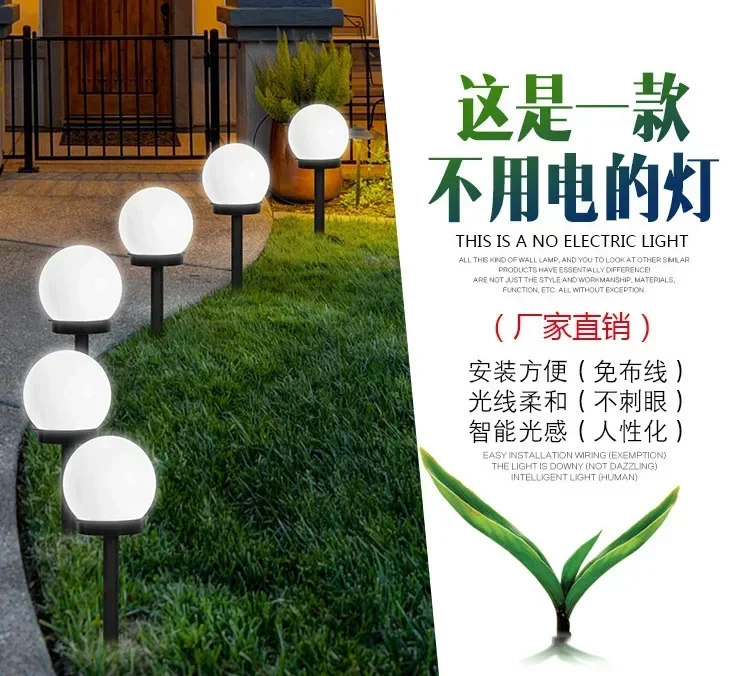 Description Picture 2 of item2/4/8pcs LED Solar Garden Light Outdoor Waterproof Lawn Light Channel Landscape Light Solar for HomeGarden Driveway Lawn garden