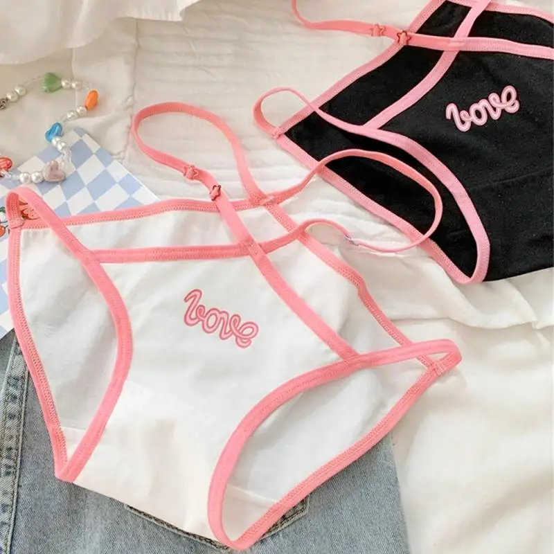 Bikini Soft Durable Secure Fit Simple Design Comfortable And Breathable Womens Clothing Low Waist Underwear Fashionable Apparel women lingerie,womens lingerie