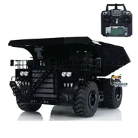 RC Hydraulic 1/20 793D Mining Truck Metal Remote Control Flysky I6X Dumper Tipper Cars Model with Light system Toy Model 1