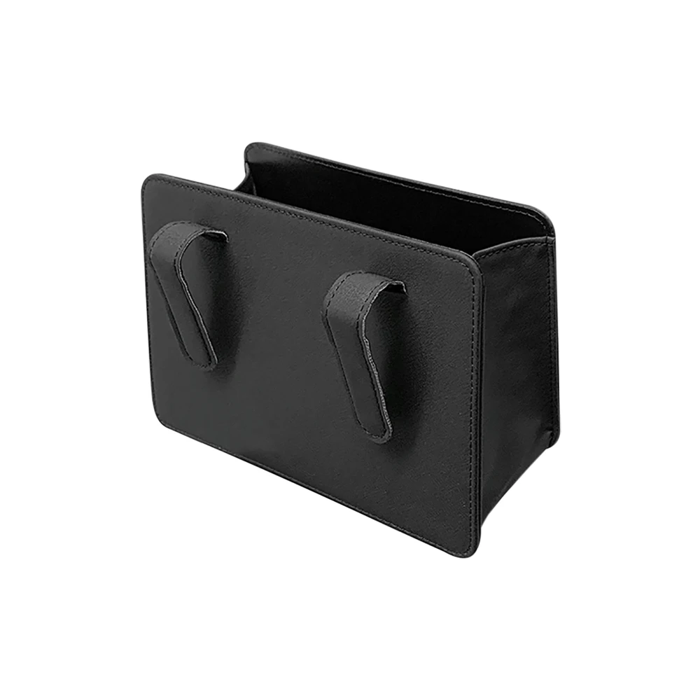 Car Storage Bag Car Trash Can Foldable Seat Back Hanging Storage Box Interior Products