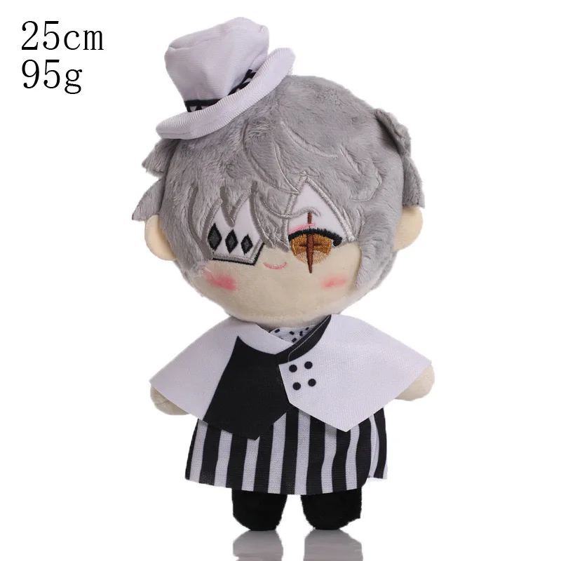 20cm Anime Dazai Osamu Osamu Dazai Nakahara Chuya Sigma Gogol Fyodor Dostoyevsky Cute Soft Stuffed Pillow Kids Birthday Gift