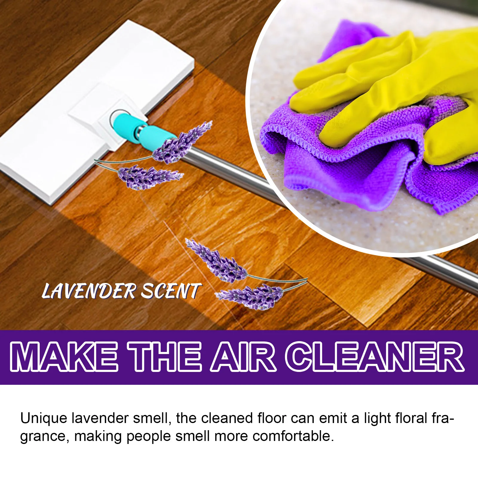 Floor Cleaning Liquid Wood Floor Stain Remover Ceramic Polishing Repair Scratch Decontamination Tile Brightening Cleaner
