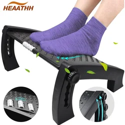 Ergonomic Foot Rest Under Desk, Adjustable Height Office Foot Rest for Office Work, Promote Leg Circulation,Relieve Leg Pressure