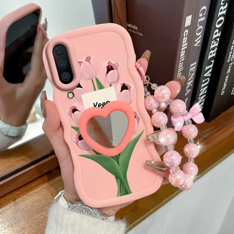 Stay Happy Phone Case Set with Lanyard and Stand - 3 Piece Set