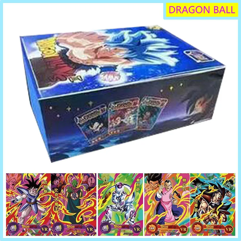 

Genuine Dragon Ball Peripheral Cards Whole Box Son Goku Rare Anime Game Toys Collection Card Children Christmas Birthday Gift