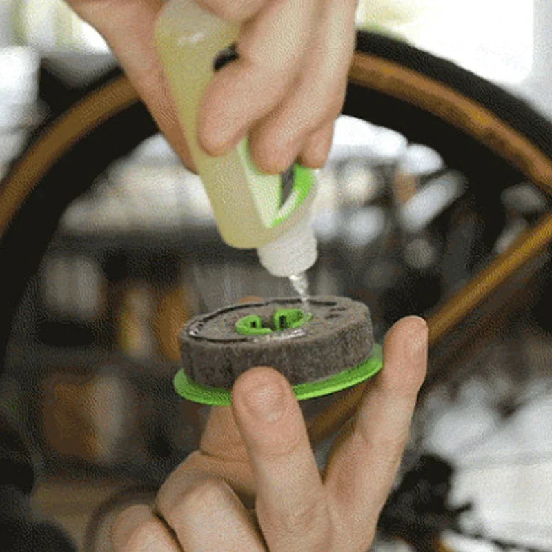 Roulette De Graissage Chaîne Pour Velo, Rouleau De