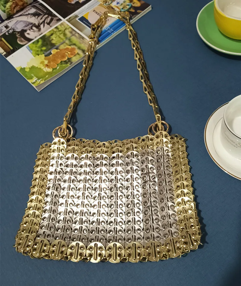 Large Gold Silver