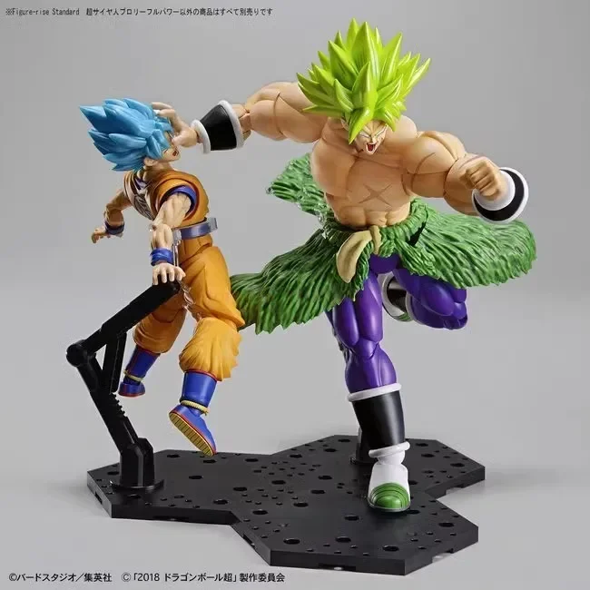 

Original Bandai Dragon Ball Z Figure-rise Frs Super Saiyan Broly Full Power Assembly Anime Action Figurine Model Doll Toy Gift
