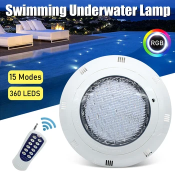 AC 36W 12V Multi Color Swimming LED Pool Lights RGB Underwater Light Waterproof Lamp IP68 High-Quality Pool Lamp 2