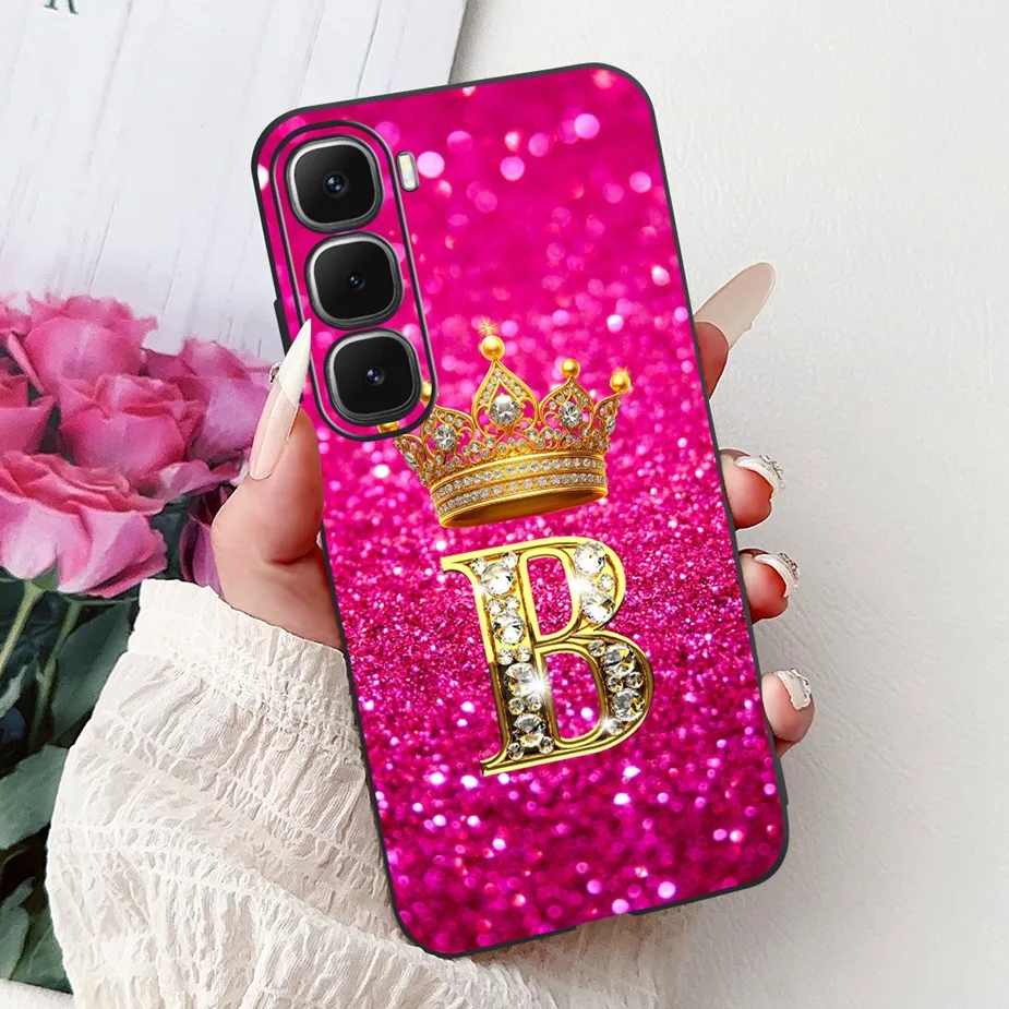 Luxury Letters Soft TPU Phone Case - Enhanced Protection and Style