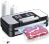 Precision Pro Vacuum Sealer, with 10-in-1 Functions, Easy-Lock Handle, Double Heat Seal & Double Pump, Vacuum Sea 1