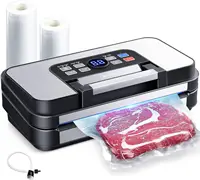 Precision Pro Vacuum Sealer, with 10-in-1 Functions, Easy-Lock Handle, Double Heat Seal & Double Pump, Vacuum Sea 1