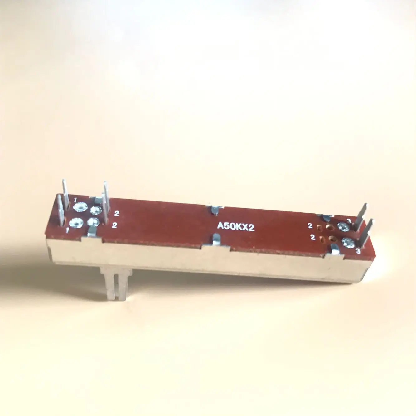Mixer 10pcs for ALPHA SV453 A50Kx2 Straight Slide Potentiometer 20A6 / 73mm Fader for NEARSTAR Numark variable resistors