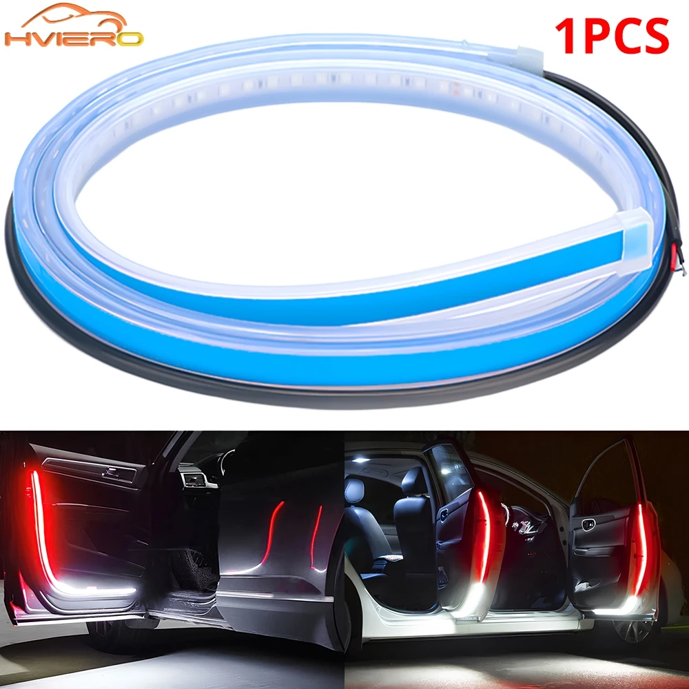 Car Door Opening Warning Led Strobe Light Welcome LED Safety Signal Lamps Waterproof Auto Decorative Ambient Lighting Universal led car lights,led car decorative lights,led car decoration lamp,car ambient lights,led lights