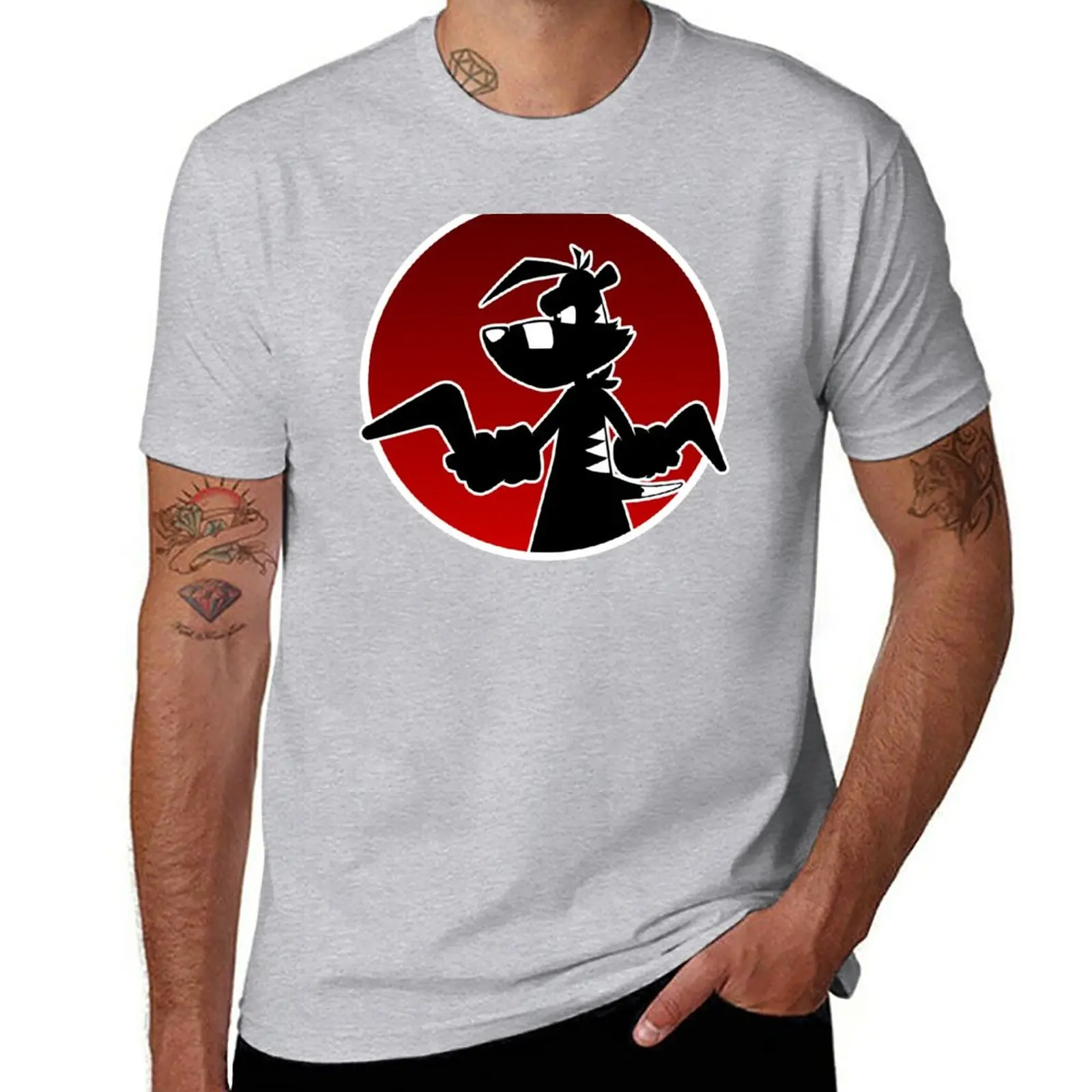 

New Bush Rescue T-Shirt Anime t-shirt summer clothes anime Tee shirt mens plain t shirts