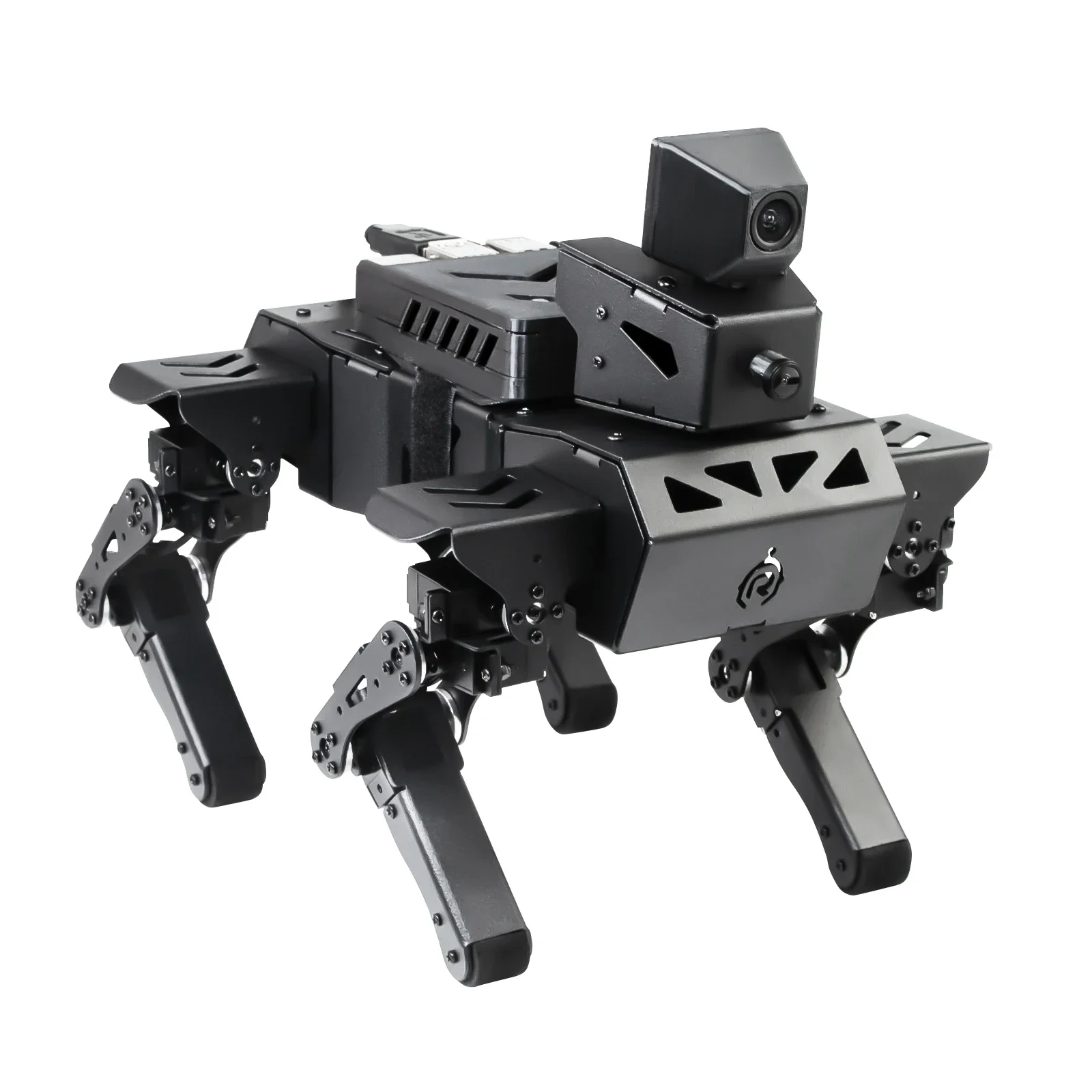 Hot saling Quantity excellent quality Metal Aluminum Alloy Programmable Smart STEM Educational Robot