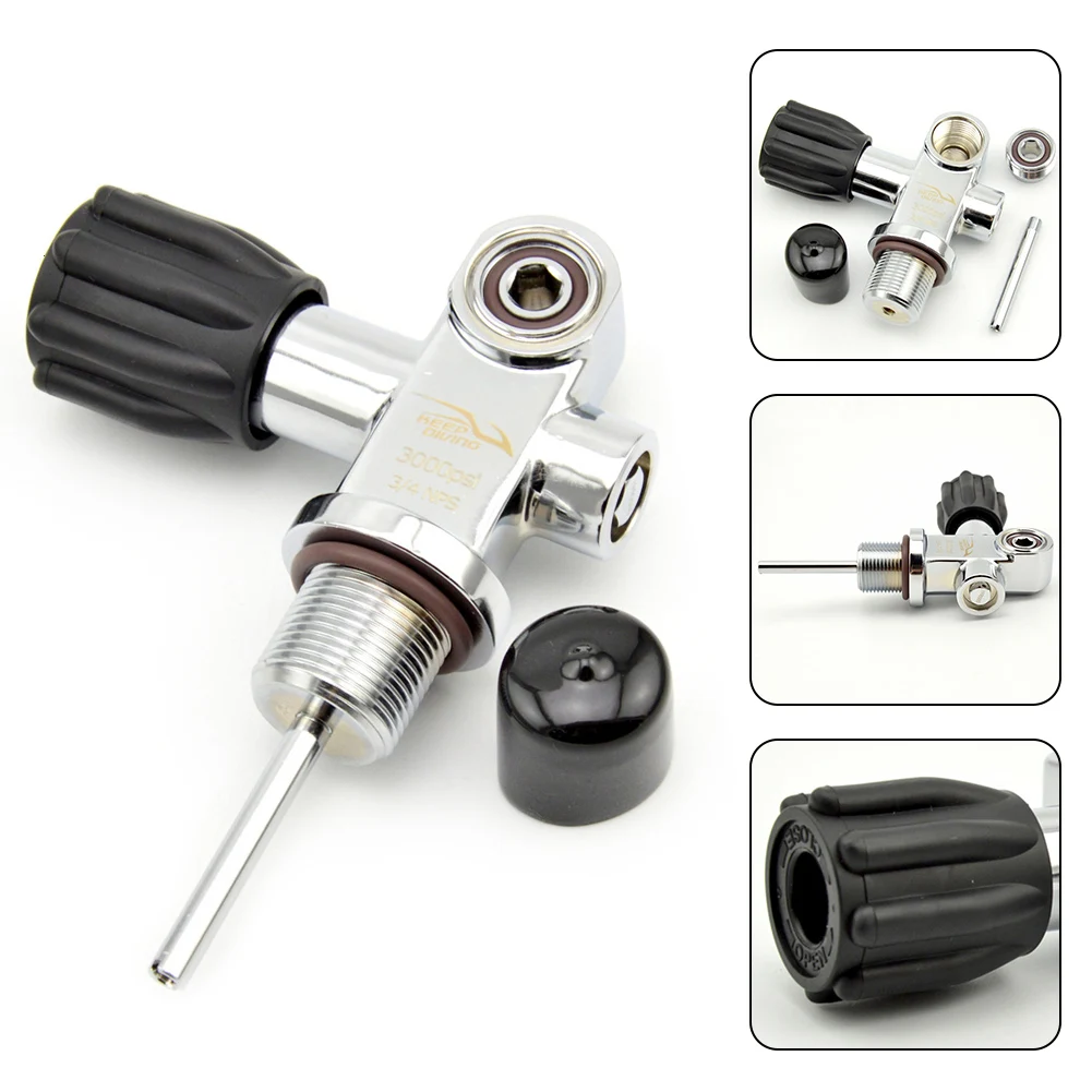 

High Quality Tank Valve Reducing Valve 250 BAR Cylinder Bottle Diving Equipment Explosion-proof Reducing Valve
