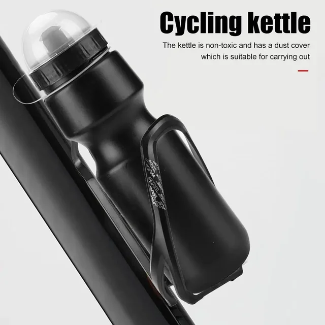 Bicycle Water Bottle 650ML Outdoor Sport Fitness Running Cycling Warm-keeping Bike Kettle Drink Bottle Cycling Equipment 2