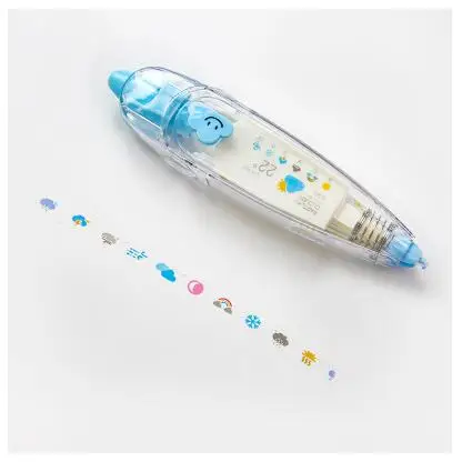 Kawaii Animal-Themed Decorative Correction Tape for Journals and Art Projects