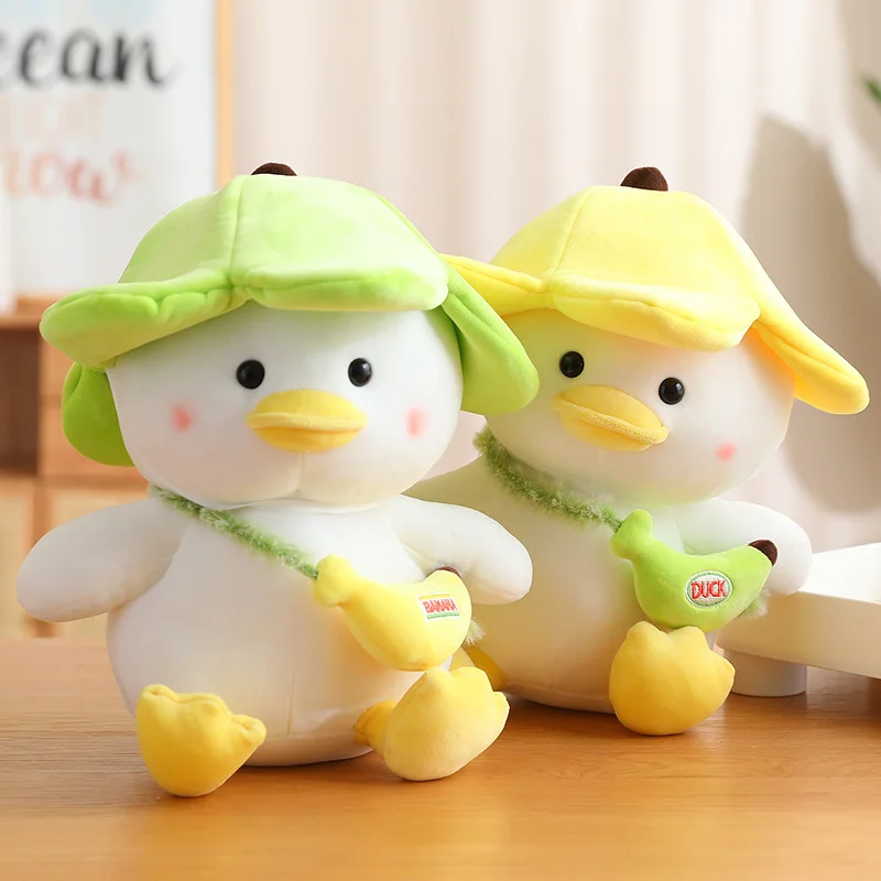 Fluffy Banana Duck Crew Plushies – Kawaiies