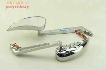 Buygbr Specchietti Moto Foglie Per Yamaha Harley Royal Star,Stratoliner,Roadliner,Road Star,V Star, Warrior, V -Max ,Virago