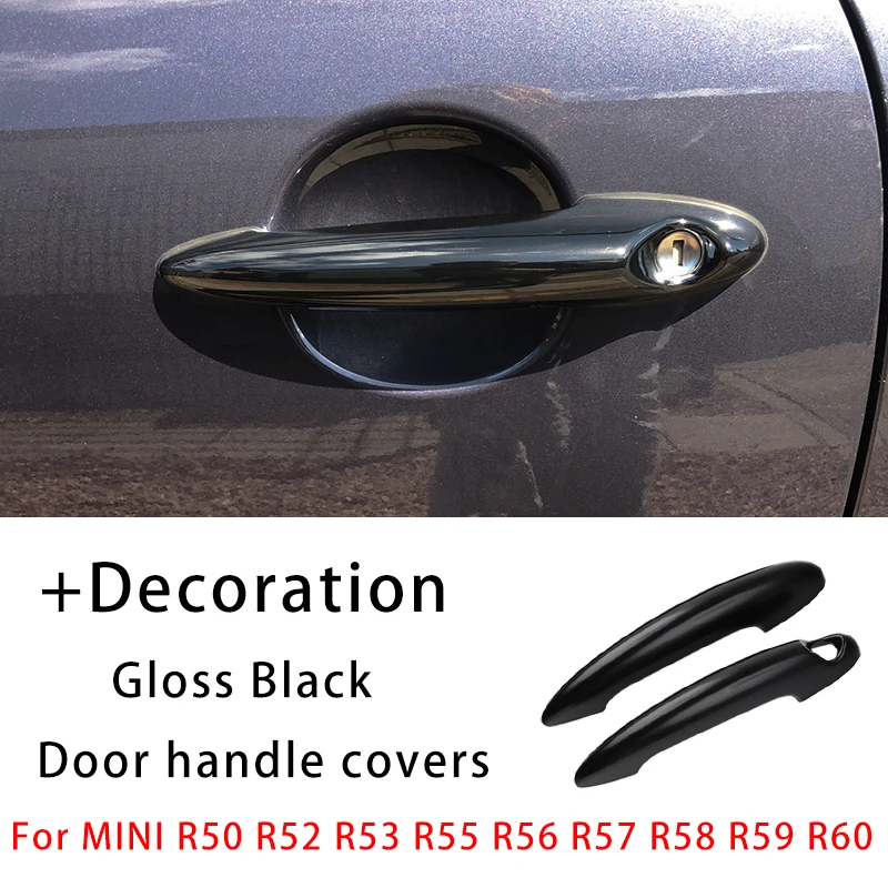 

Gloss Black Door Handle Cover Trims Auto Exterior For M Coope r S R 50/52/53/55/56/57/58/59/60/61 Auto-Accessories