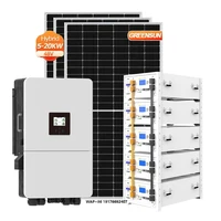 Kit solaire complet Deye, système de panneaux solaires hybrides pour la maison, 20kw 18kw 16kw 15kw 14kw 12kw 10kw 48v Dc 3 phases 400vac 1