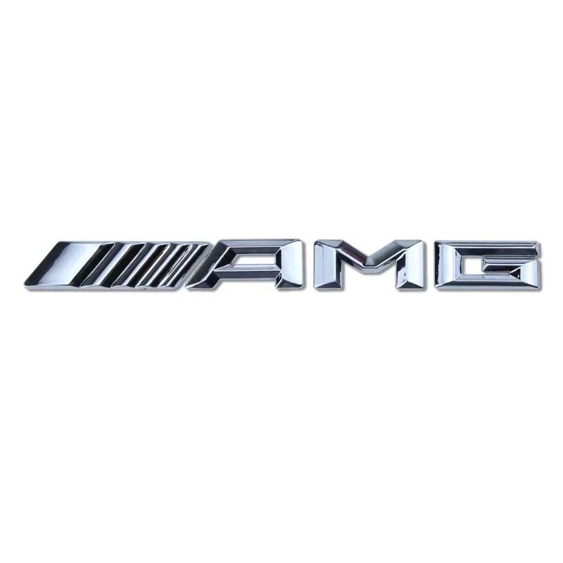 메르세데스 벤츠 AMG C E S GLE GLS CLC 클래스 W204 W203 W205 W124 W221 W213 W212용 자동차 3D 후면 레터 엠블럼 트렁크 스티커