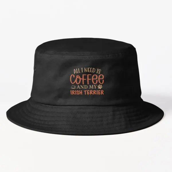 

All I Need Is Coffee And My Irish Terrie N21Mens Outdoor Casual Caps Women Boys Fish Sport Fishermen Spring Sun Hip Hop