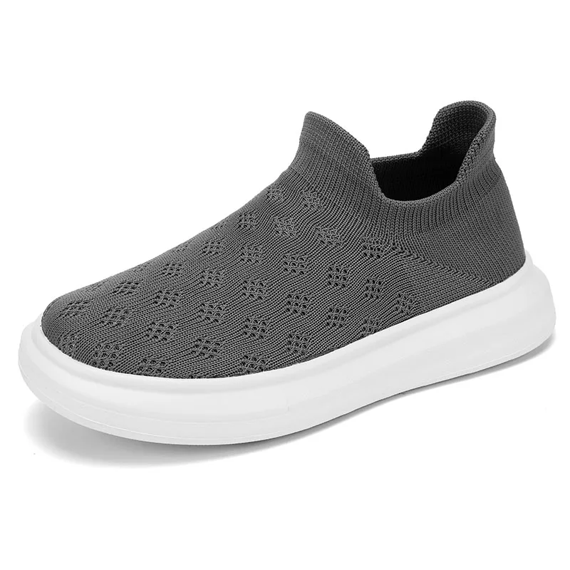 

New Kids Summer Casual Sneakers Children's Sock Shoes Baby Lightweight Slip-on Shoes Boys Girls Breathable Mesh Running Tennis