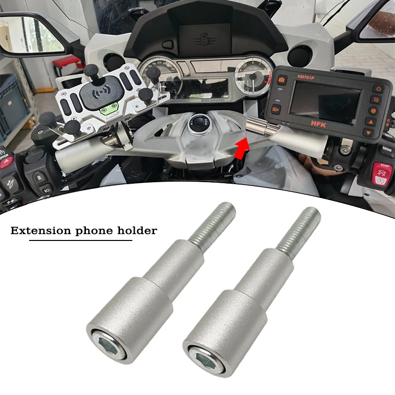 

Motorcycle Mobile Phone Bracket Extension Rod Fit For BMW K1600GT K1600GTL K1600B R1200RT R1250RT K1600 GT/GTL 2014-2021 2020