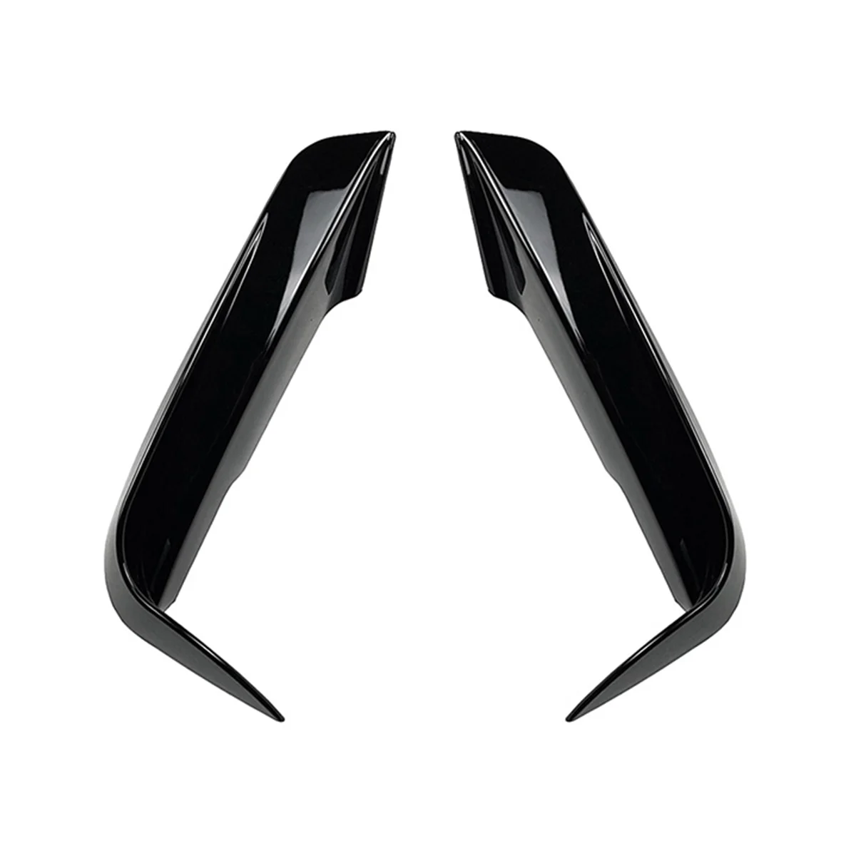 

1Pair Car Front Bumper Fangs Trim Lid Cover Decoration for 3-Series F30 F31 M Pack 2013-2019 Piano