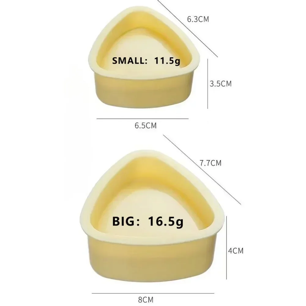 sushi mold 2PCS DIY Sushi Mold Onigiri Rice Ball Food Press Triangular Sushi Maker Mold Japanese Home Kitchen Bento Accessories Tools