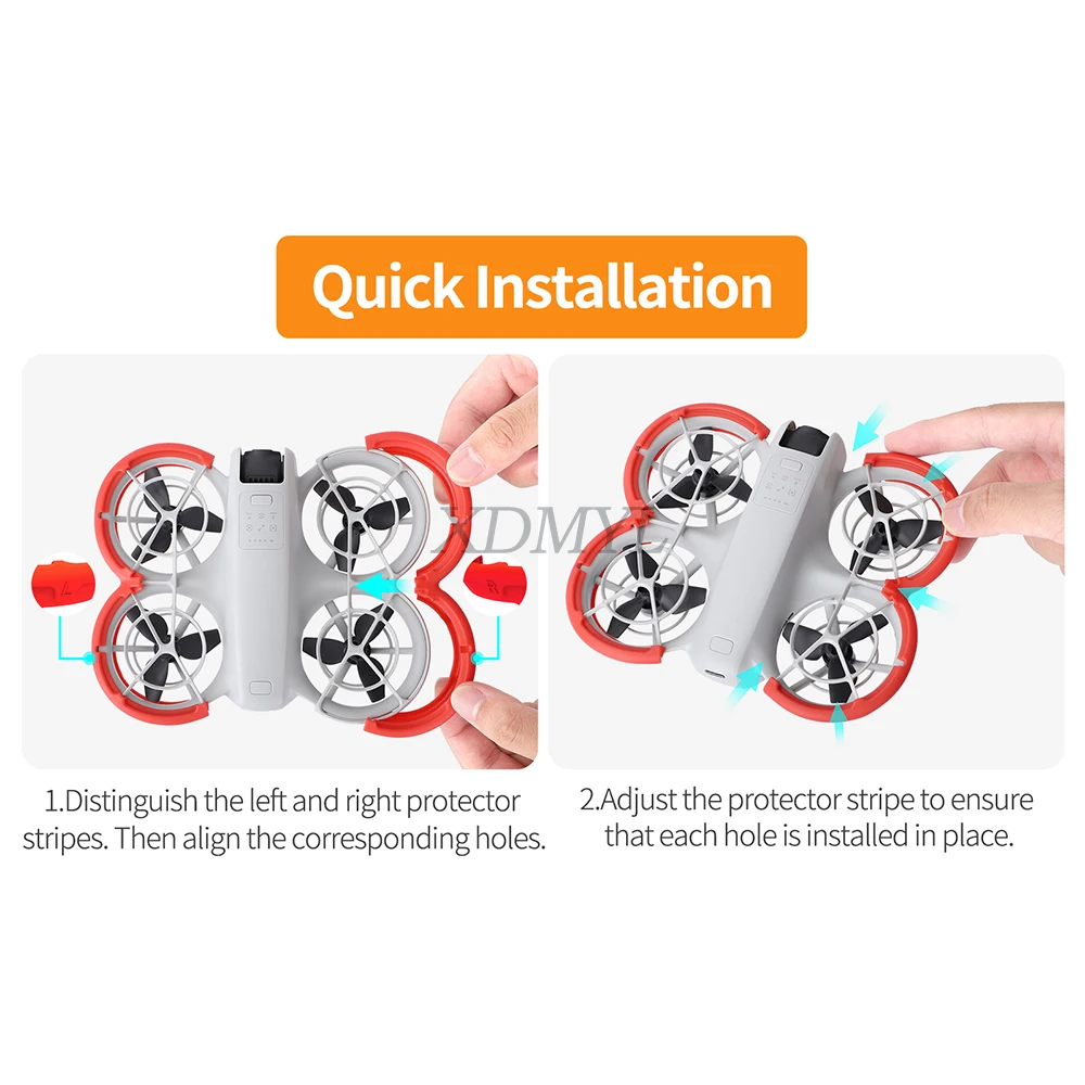 Description Picture 5 of itemSunnylife Handheld Drone Accessories Kits for DJI Neo Gimbal Bumper Guard Lens Protector Protection Cover Anti-collision Ring