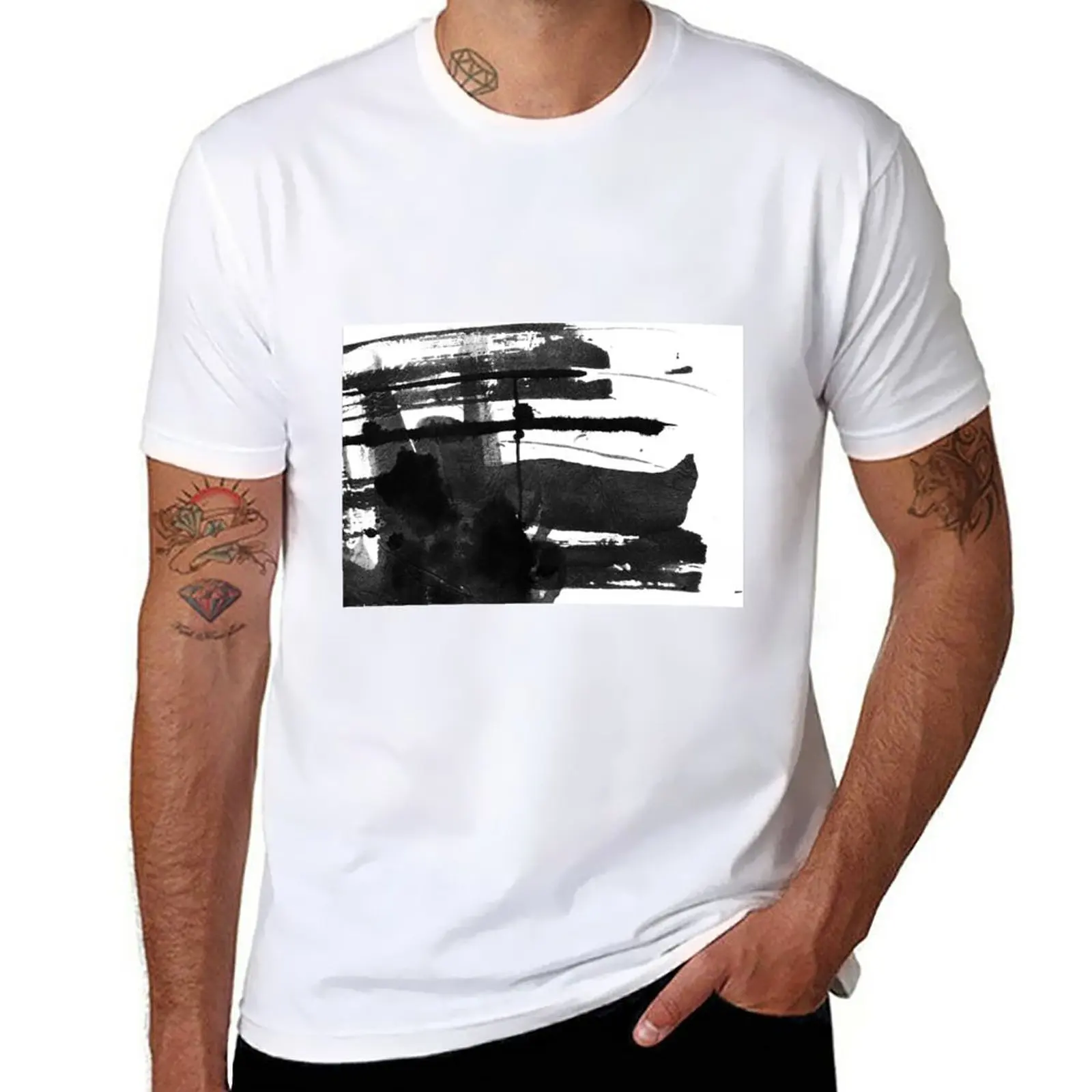 

New Black #abstract T-Shirt quick drying t-shirt blank t shirts oversized t shirts custom t shirts Men's clothing