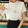 Hot Spring Summer Little Prince Graphic Women's T-Shirt Little Prince Graphic Tees Vouge Shirts For women O-Neck Short Sleeve 5