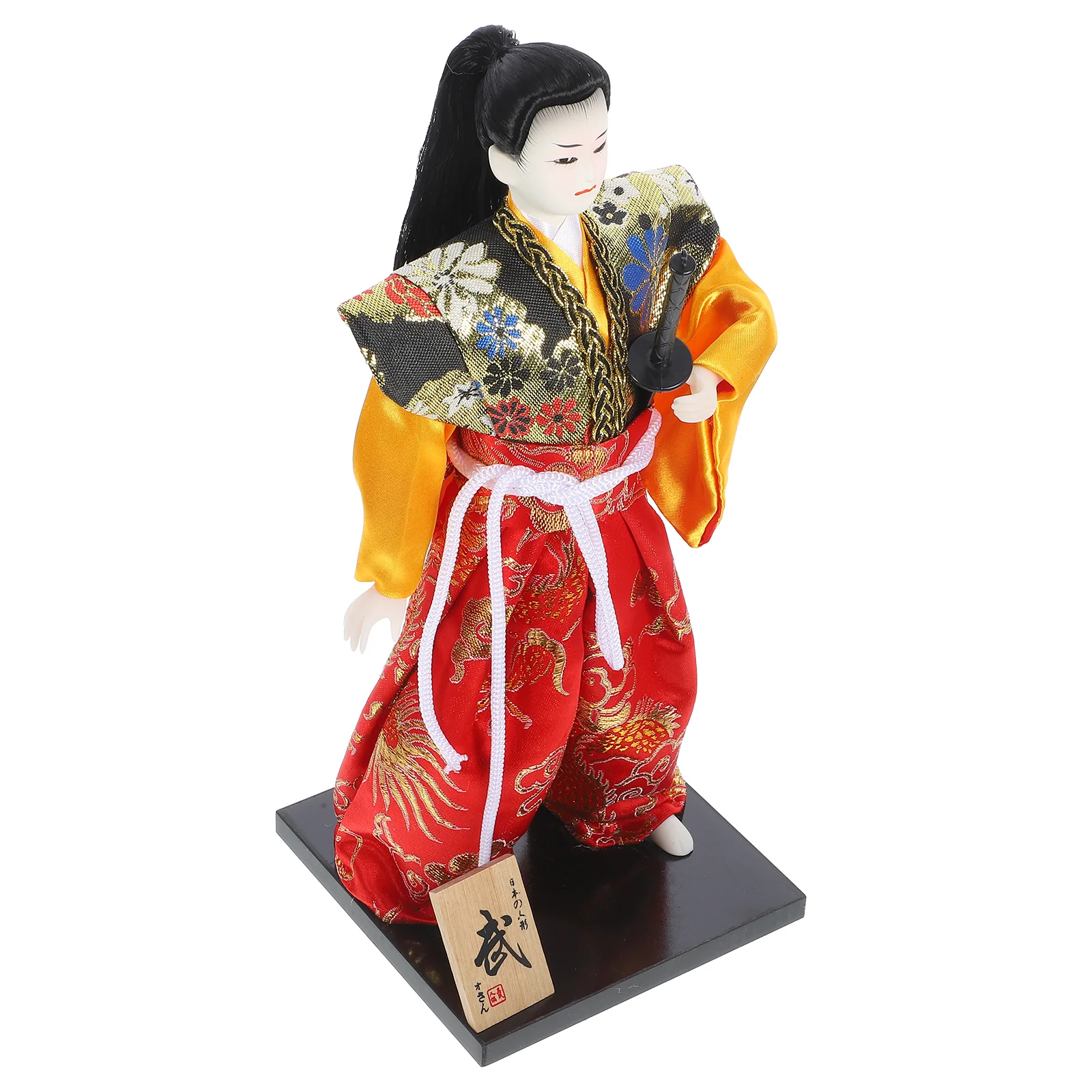 Japanese Decor Samurai Action Figures Home Decor Ornament Household Japanese Style Dolls Party Supplies Lovely 80cm valorant lightsaber 1 1 rgx 11z pro blade uncut cosplay bali song japanese samurai large toy knife ornament gifts for kids