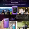 HAMTOD T8 4G Flip Phone 128MB ROM 48MB RAM 2.8 inch + 1.77 inch VoLTE BT SOS OTG 1500mAh Battery 0.3MP Camera Cellphone 3