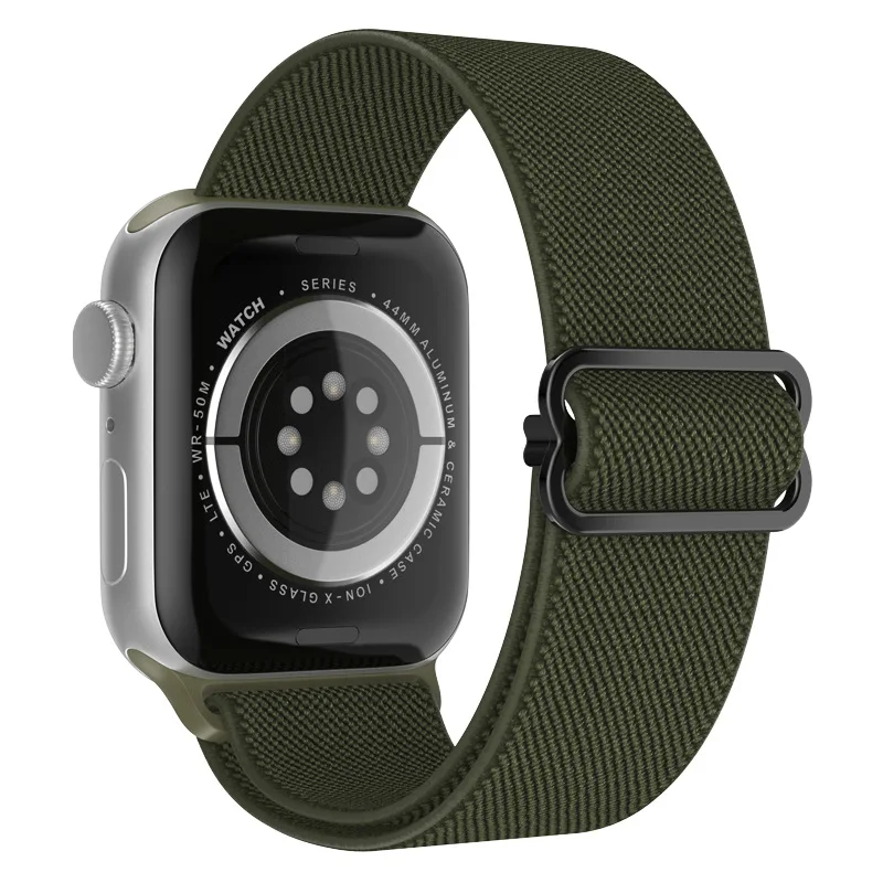 Elastic Silicone Solo Loop Watch Strap - Universal Fit